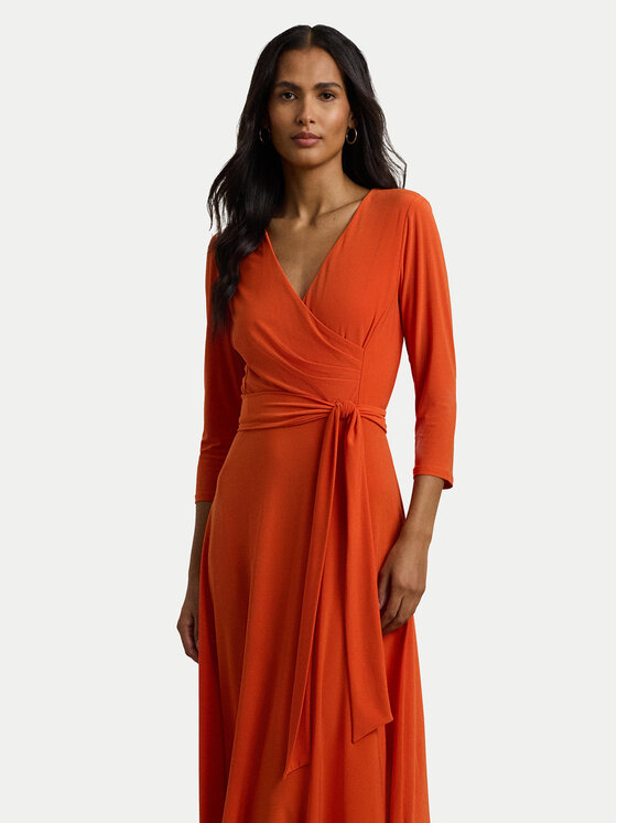 

Коктейльное платье 250769904041 Lauren Ralph Lauren, оранжевый