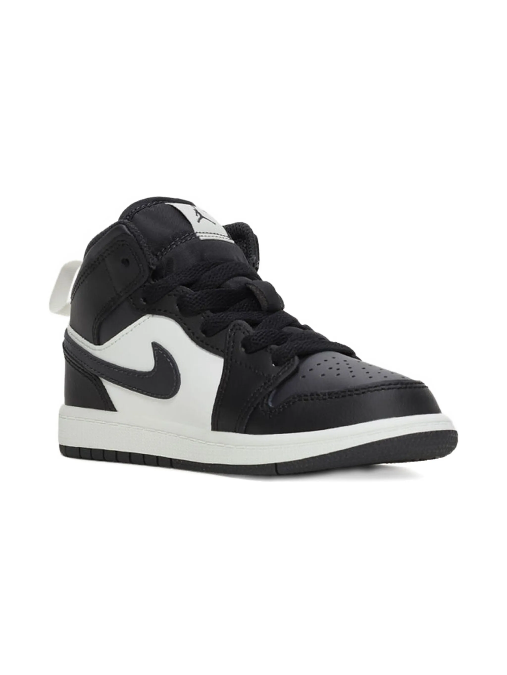 

Кроссовки Jordan 1 Mid Off Noir Toe Jordan Kids, черный