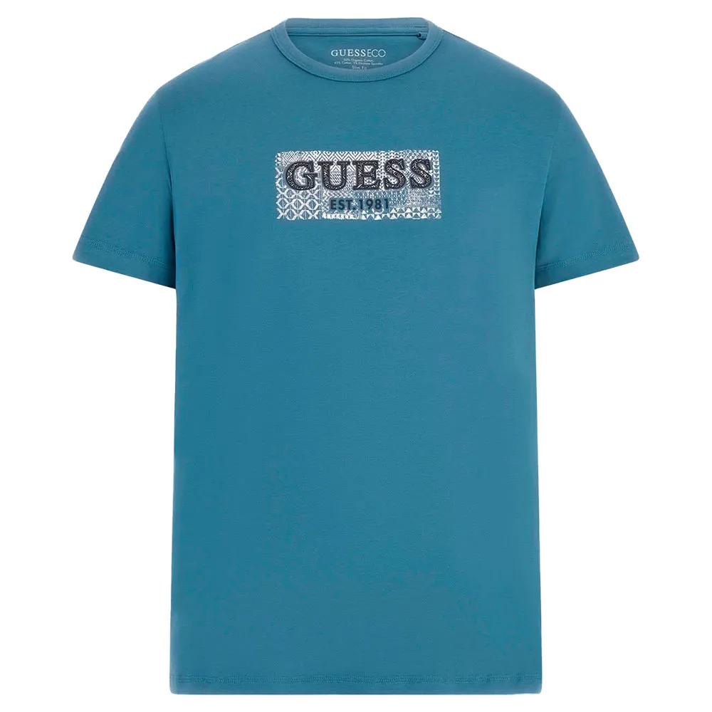 

Футболка с коротким рукавом Guess Cn Guebox, синий