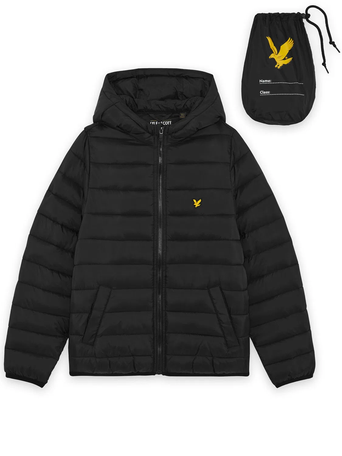 Куртка межсезонья Lyle & Scott, Black — фото 2
