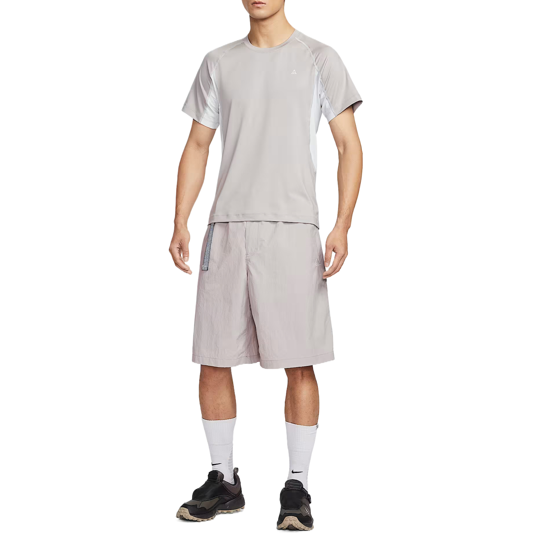 Футболка ACG Quick Dry мужская Nike, university серый/dust photon/mist серый/mountain белый — фото 4