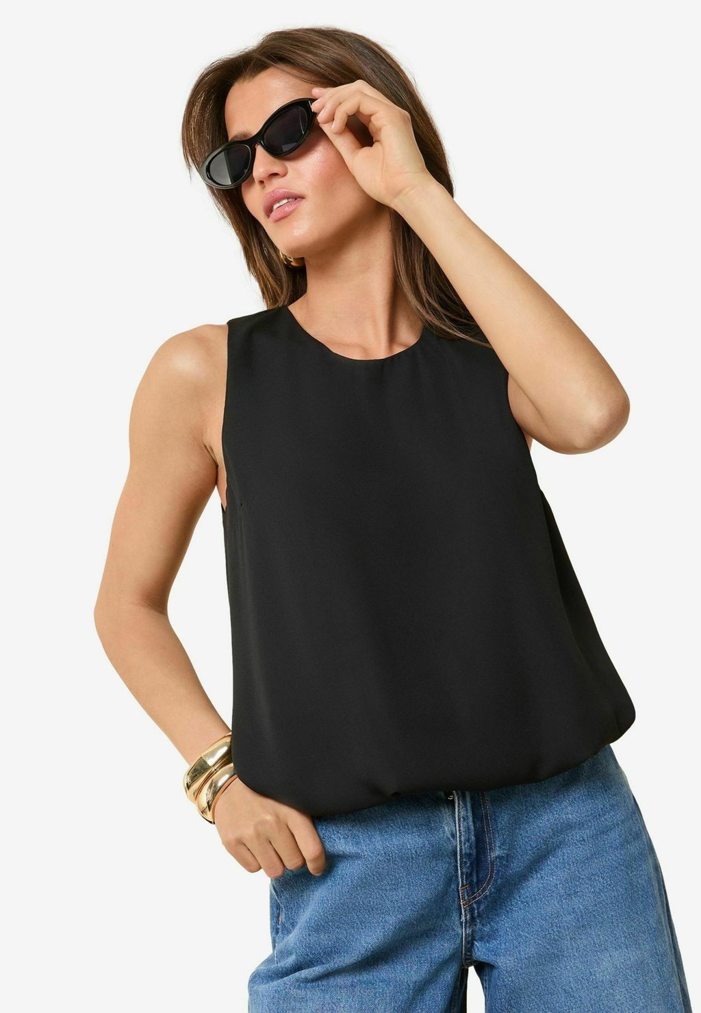 

Блуза BUBBLE HEM Friends Like These, черный