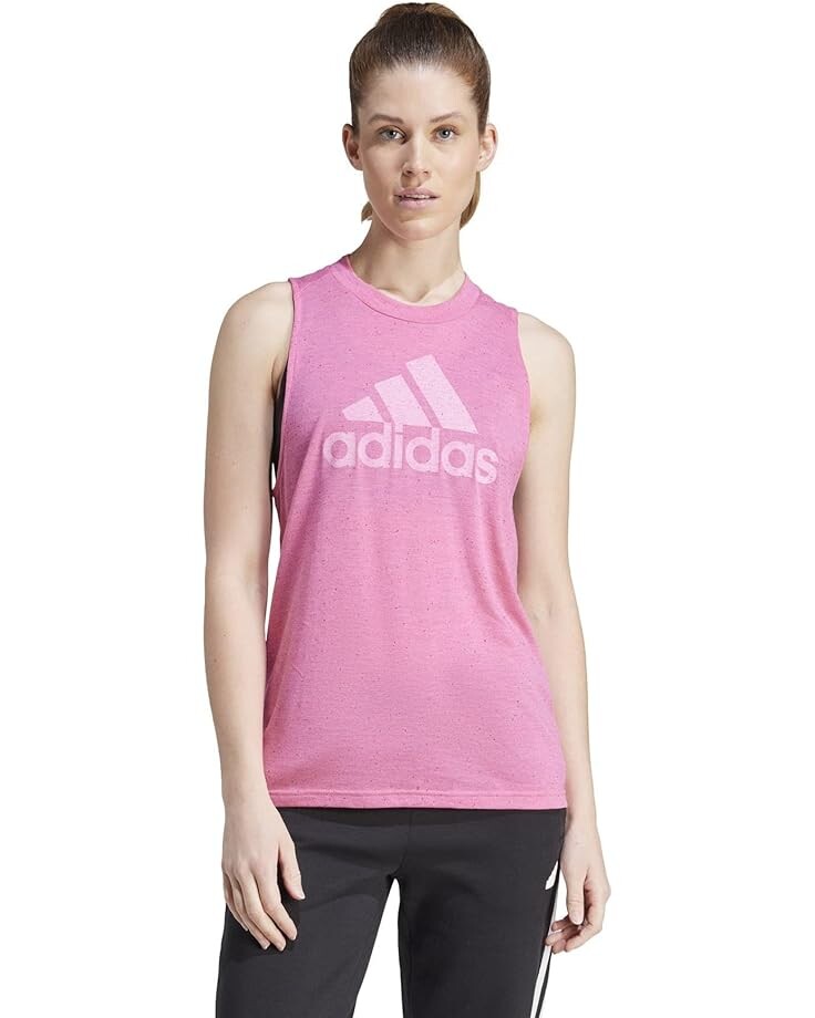 

Топ adidas Future Icons Winners 3.0 Tank, цвет Pulse Magenta Melange/White
