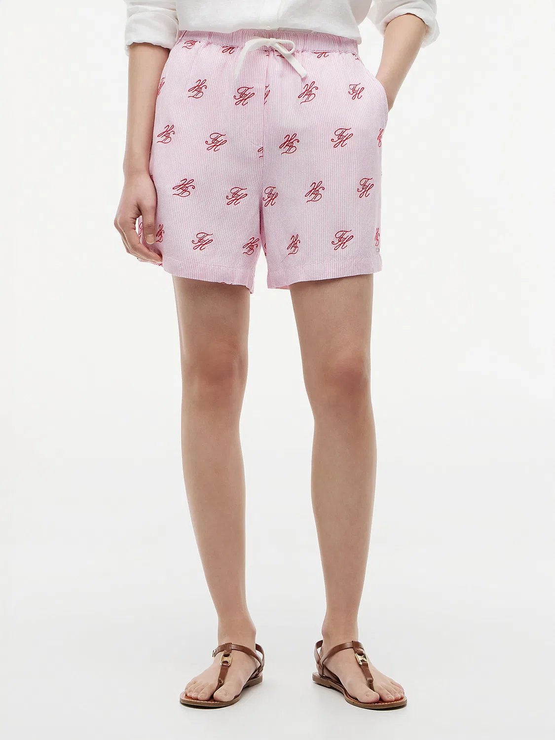 Брюки свободного кроя Tommy Hilfiger, Rose — фото 2
