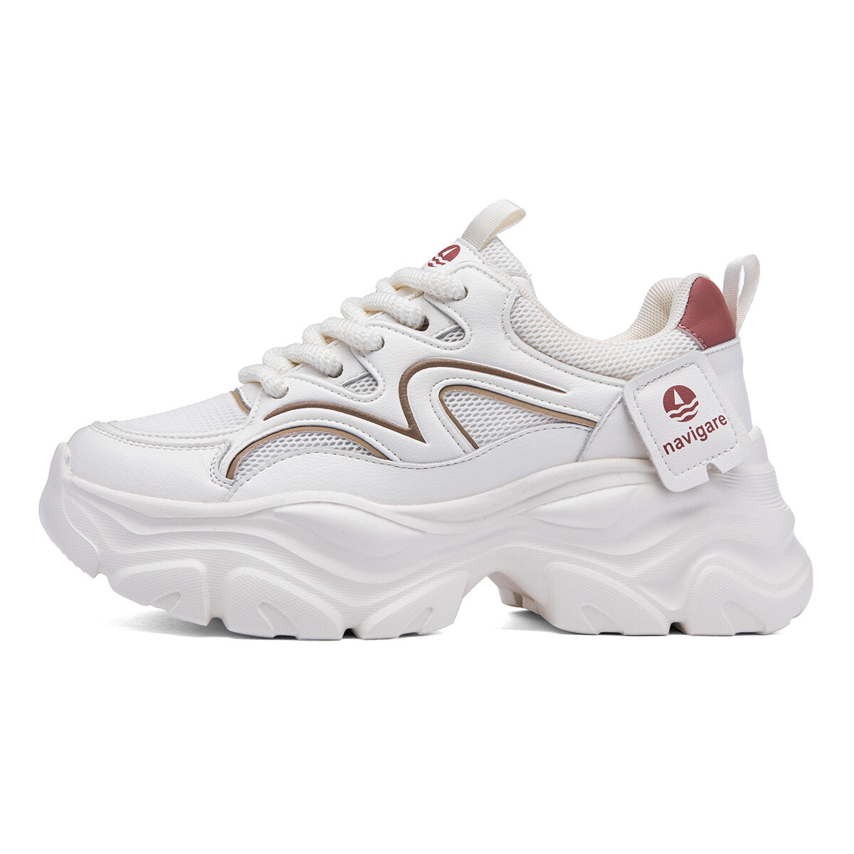 

Кроссовки NAVIGARE Chunky Sneakers Women's Low-top, коричневый