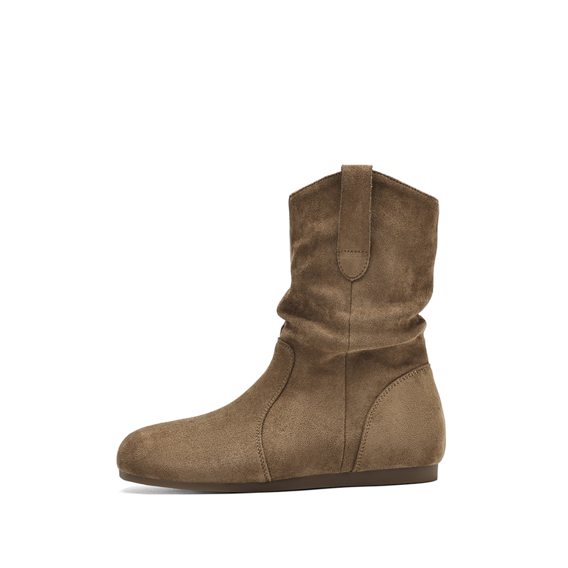 DAPHNE Женские черные зимние ботинки с подкладкой цвета хаки, цвет Fleece-Lined Khaki