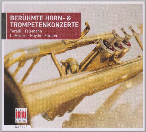 

CD диск Torelli / Telemann / Mozart: Beruhmte Horn & Trompetenkonzert