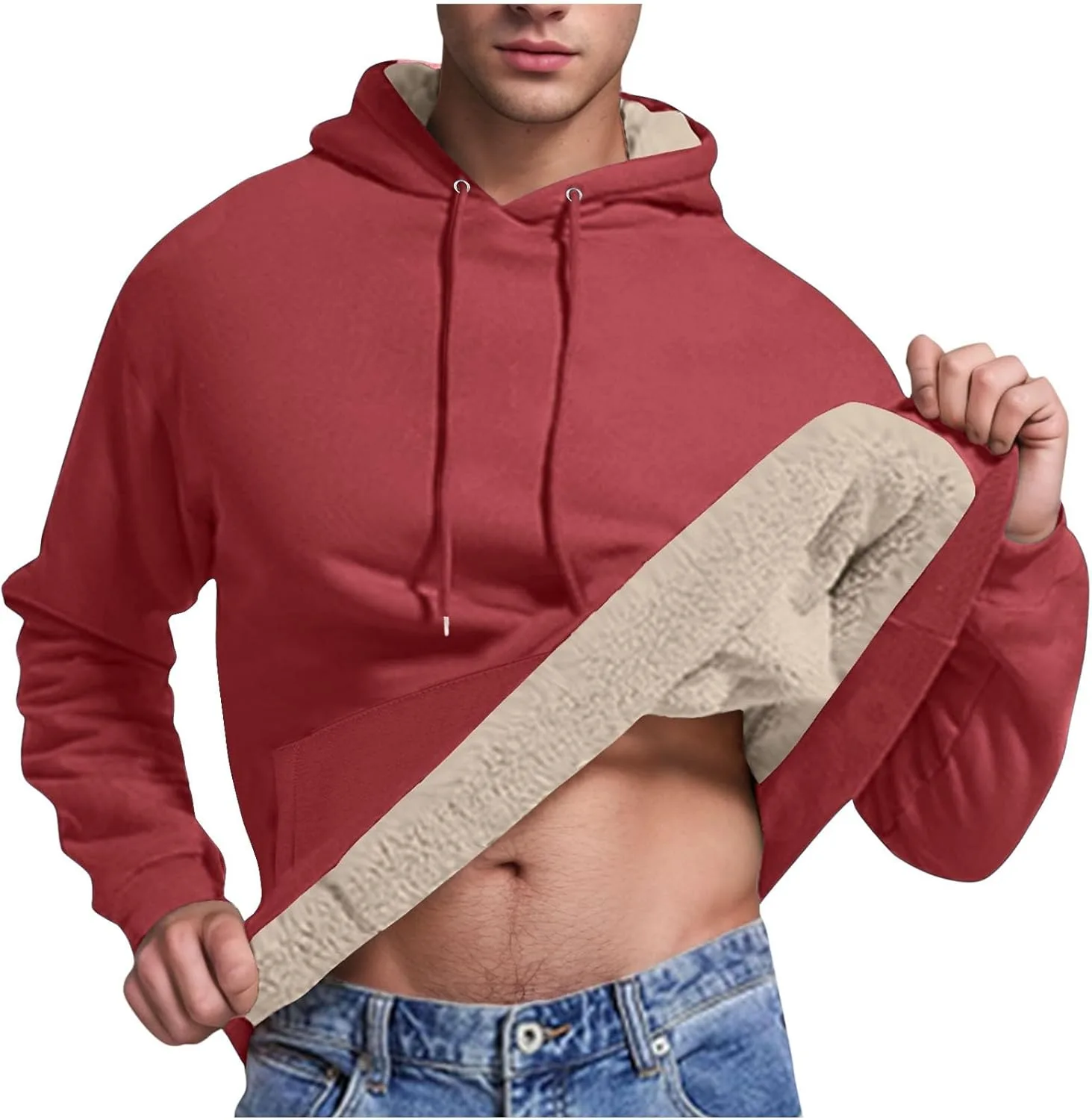 

Толстовка с капюшоном Sherpa, утепленная флисом