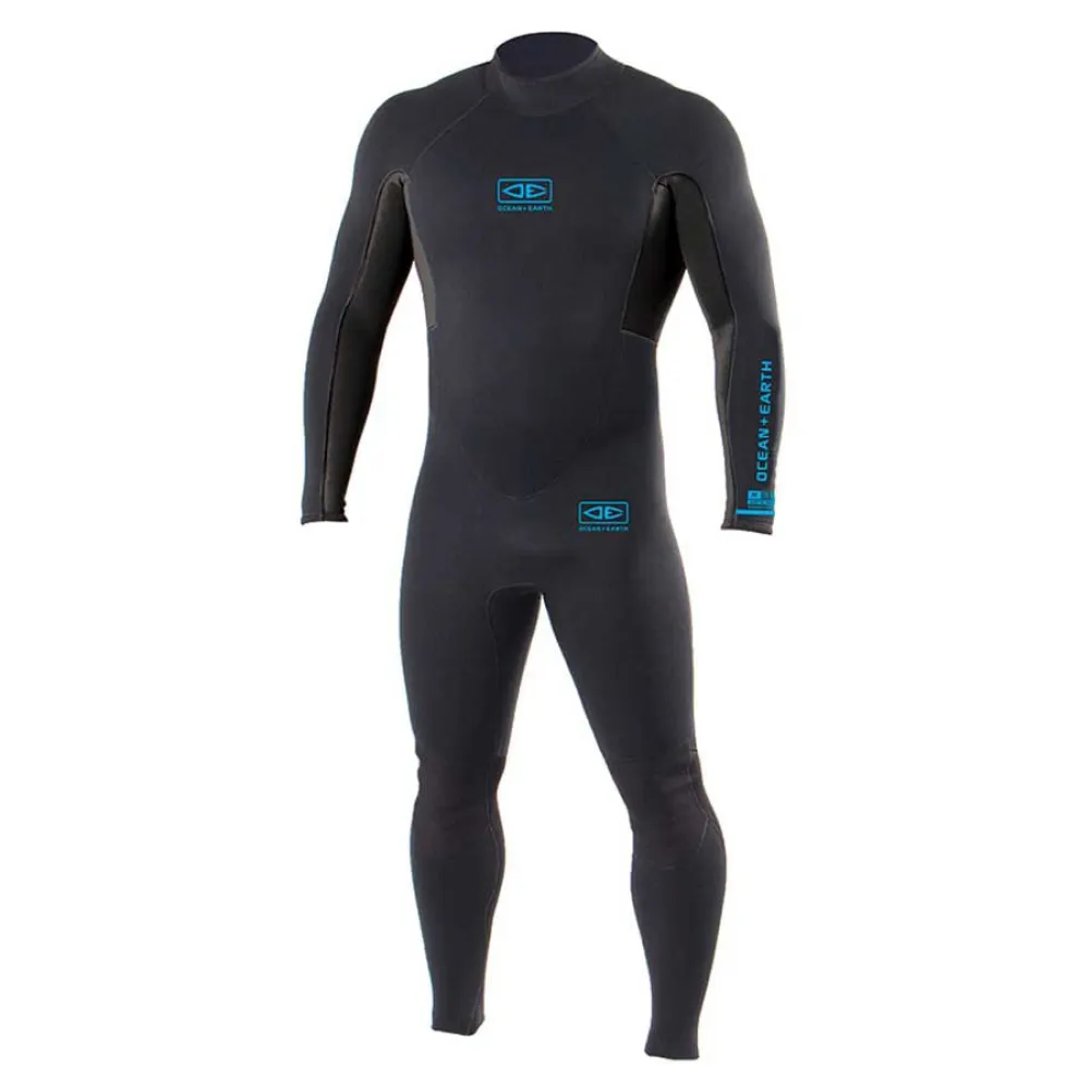 

Неопреновый костюм с длинными рукавами и молнией на спине Ocean & Earth Surf School, серый