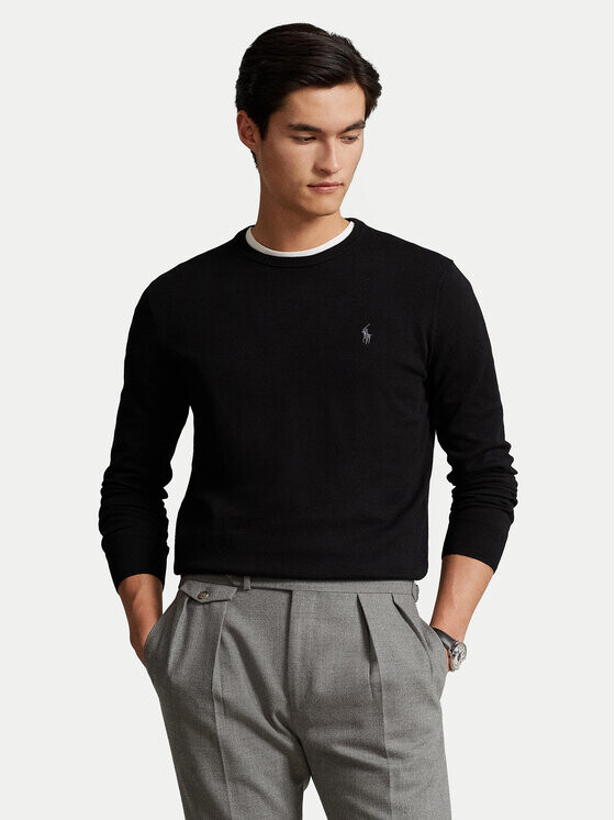 

Облегающий свитер Polo Ralph Lauren, черный