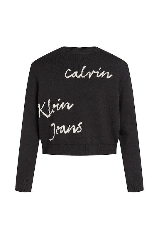 

Детский свитер Calvin Klein Jeans, черный