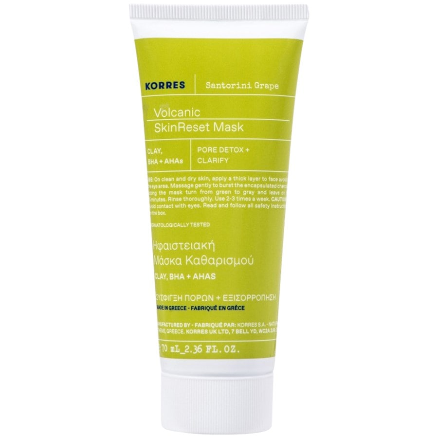 

Маска для лица KORRES Hautverfeinernde Maske , mit Vulkansand 70 ml
