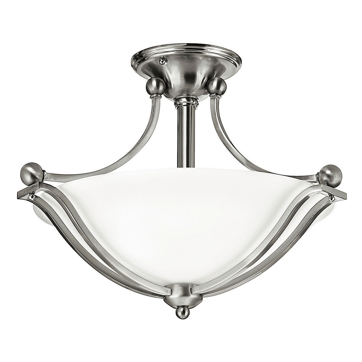 

Потолочный светильник Elstead Lighting, 48,9x35,6 см, никельной