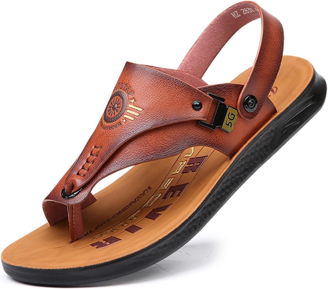 

Летние сандалии WCXTY с поддержкой свода стопы для мужчин, удобные дышащие ортопедические тапочки для мужчин, повседневные шлепанцы для ходьбы, для коррекции пальцев, коричневый