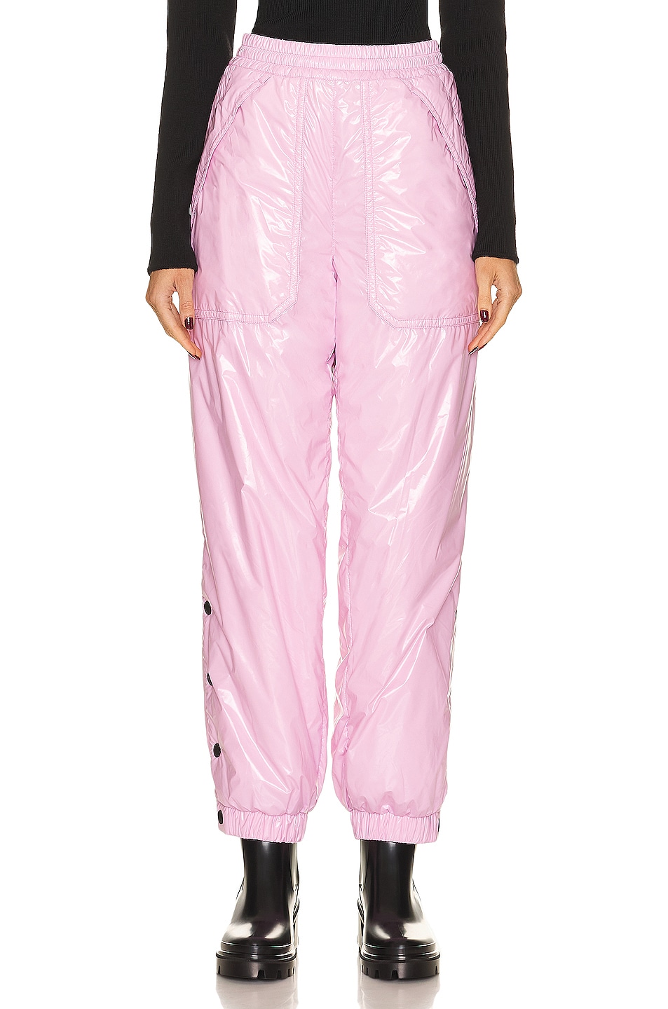 

Зауженные брюки Moncler Grenoble, розовый