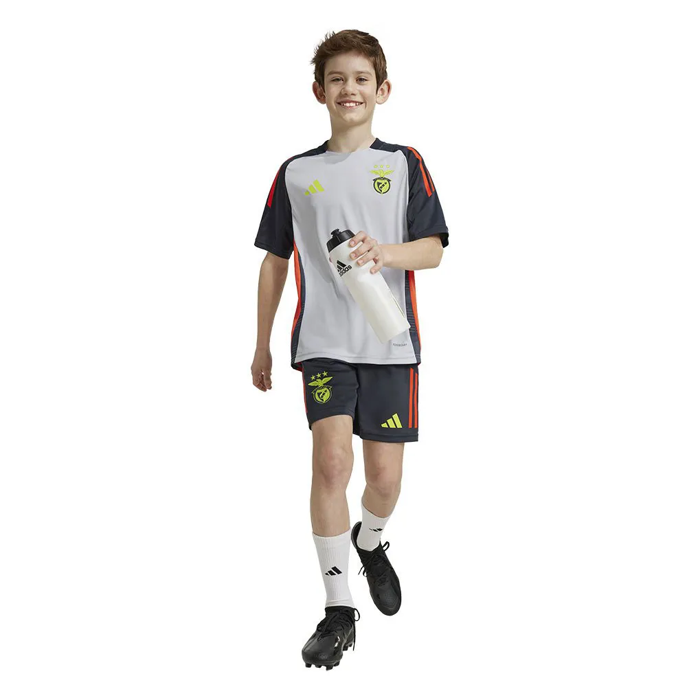 Футболка с коротким рукавом adidas Benfica 24/25 junior, белый — фото 4