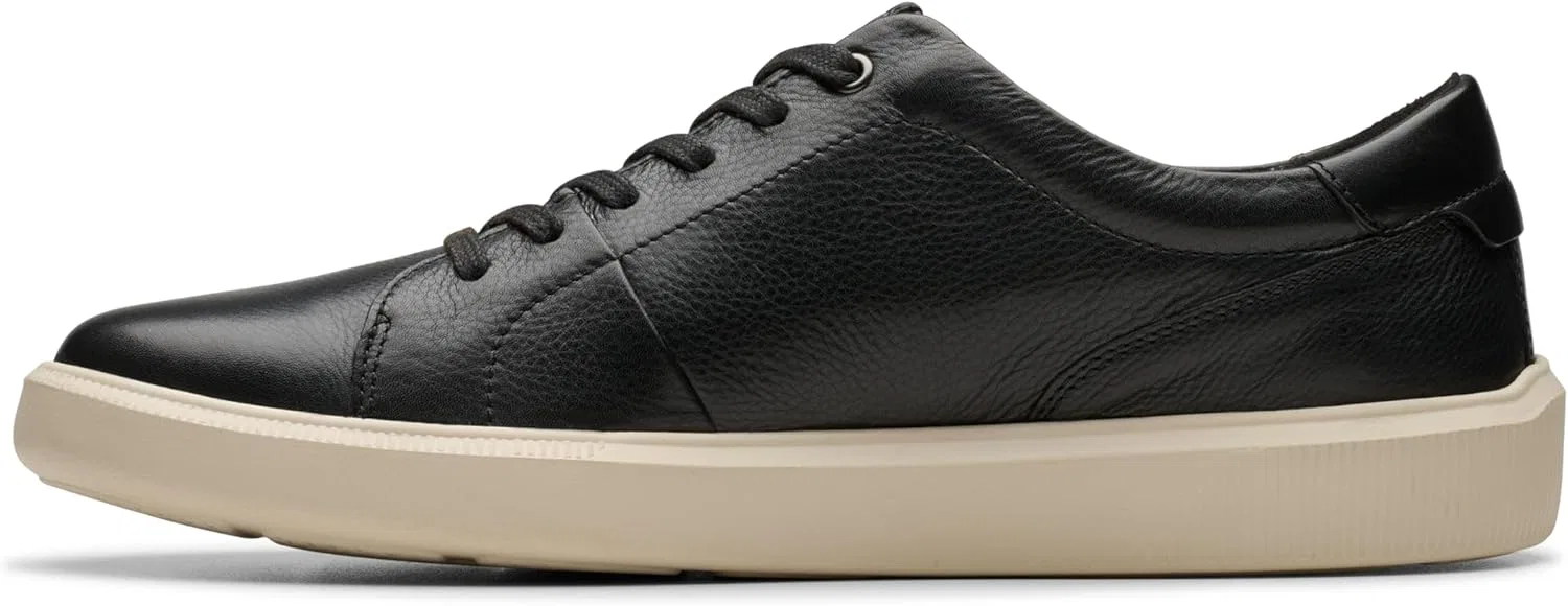 Мужские кроссовки Clarks Brodin Lace, Black Leather — фото 3