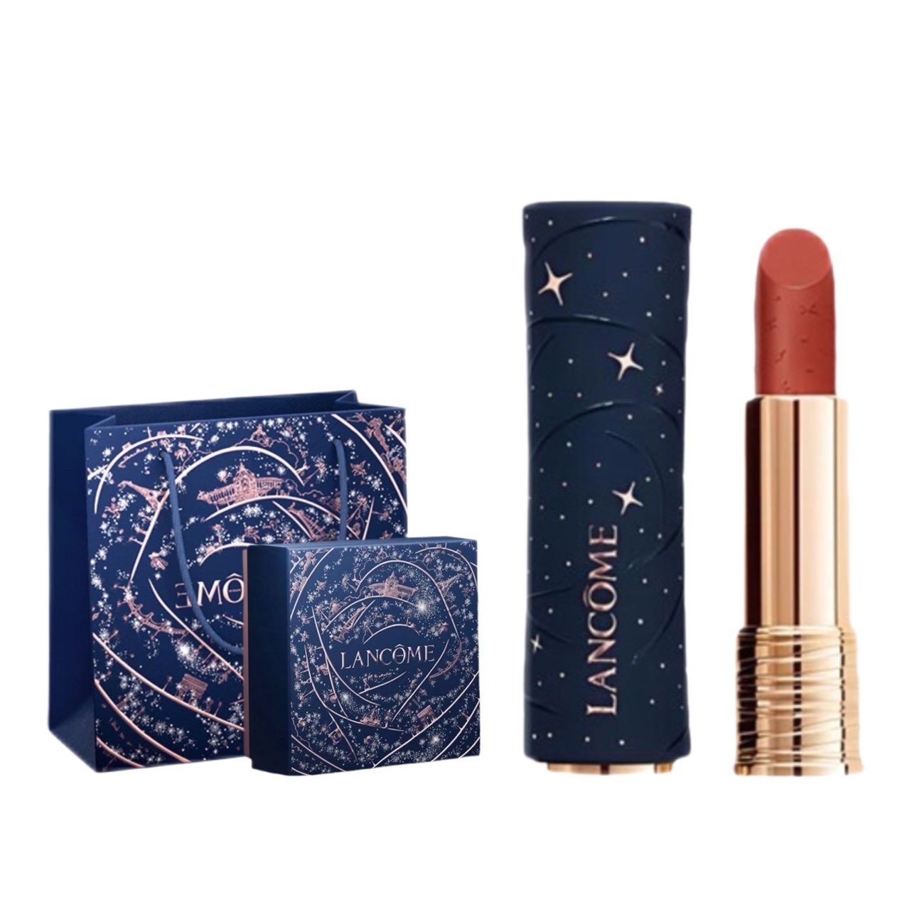 

Lankou Elite Pure Small Round Pendant Limited Edition, натуральный матовый блеск для губ, легко растушевывается, стойкий LANCOME