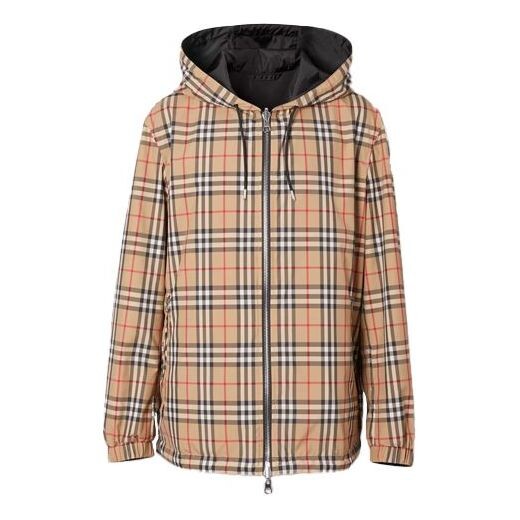 

Куртка Men's Burberry Vintage Double Sided Classic Plaid Cozy Jacket Valentine's Day Beige, цвет creamy