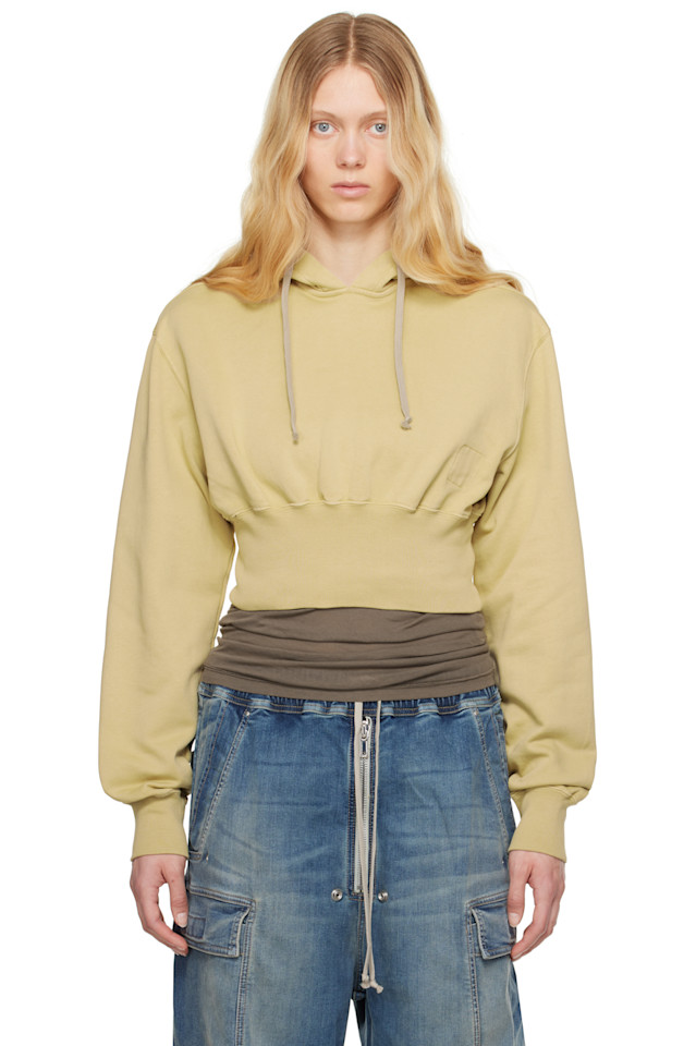 

Худи Hollywood Tatlin Rick Owens Drkshdw, цвет parchment