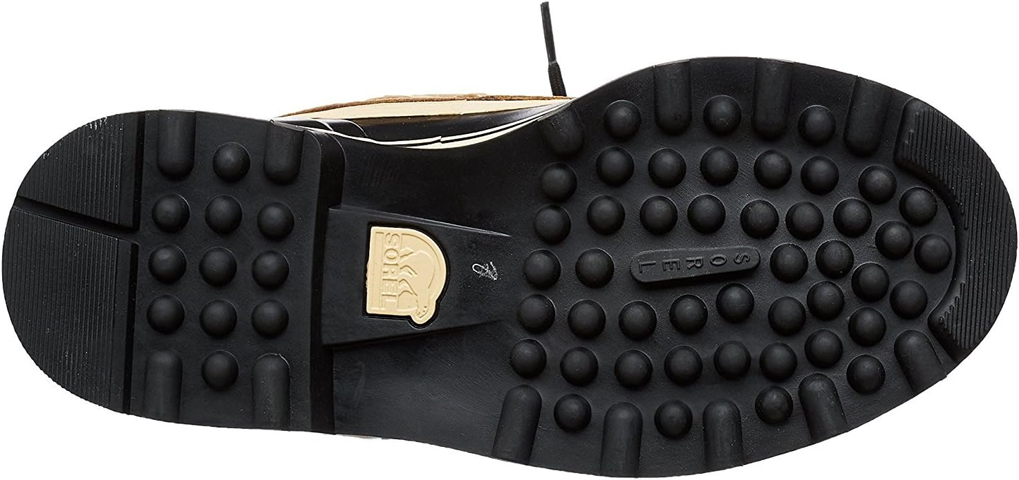 Мужские зимние ботинки Sorel Caribou из шерсти, водонепроницаемые для дождя и снега, средние по голенище, для походов, Buff — фото 4