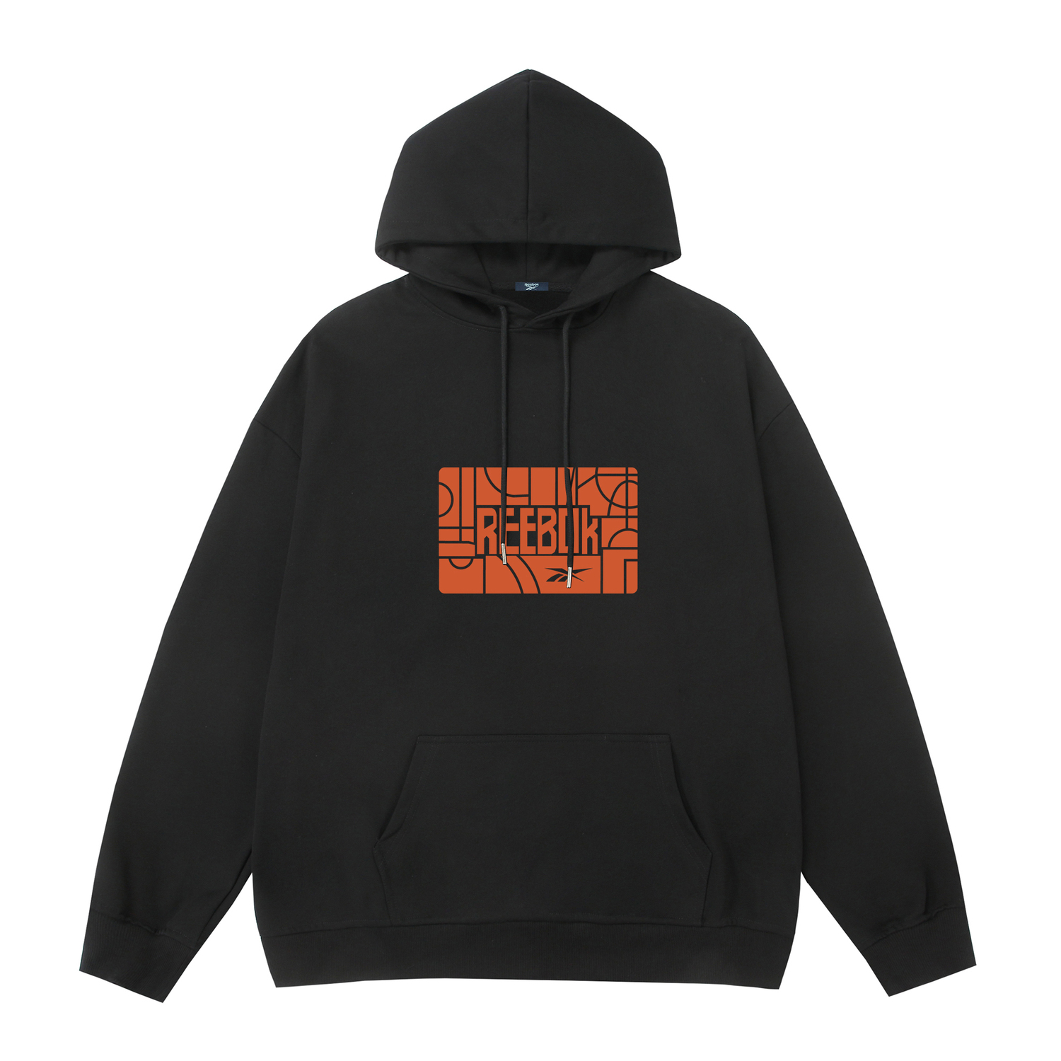 

Толстовка Unisex Hooded Moderate Regular Reebok, черный