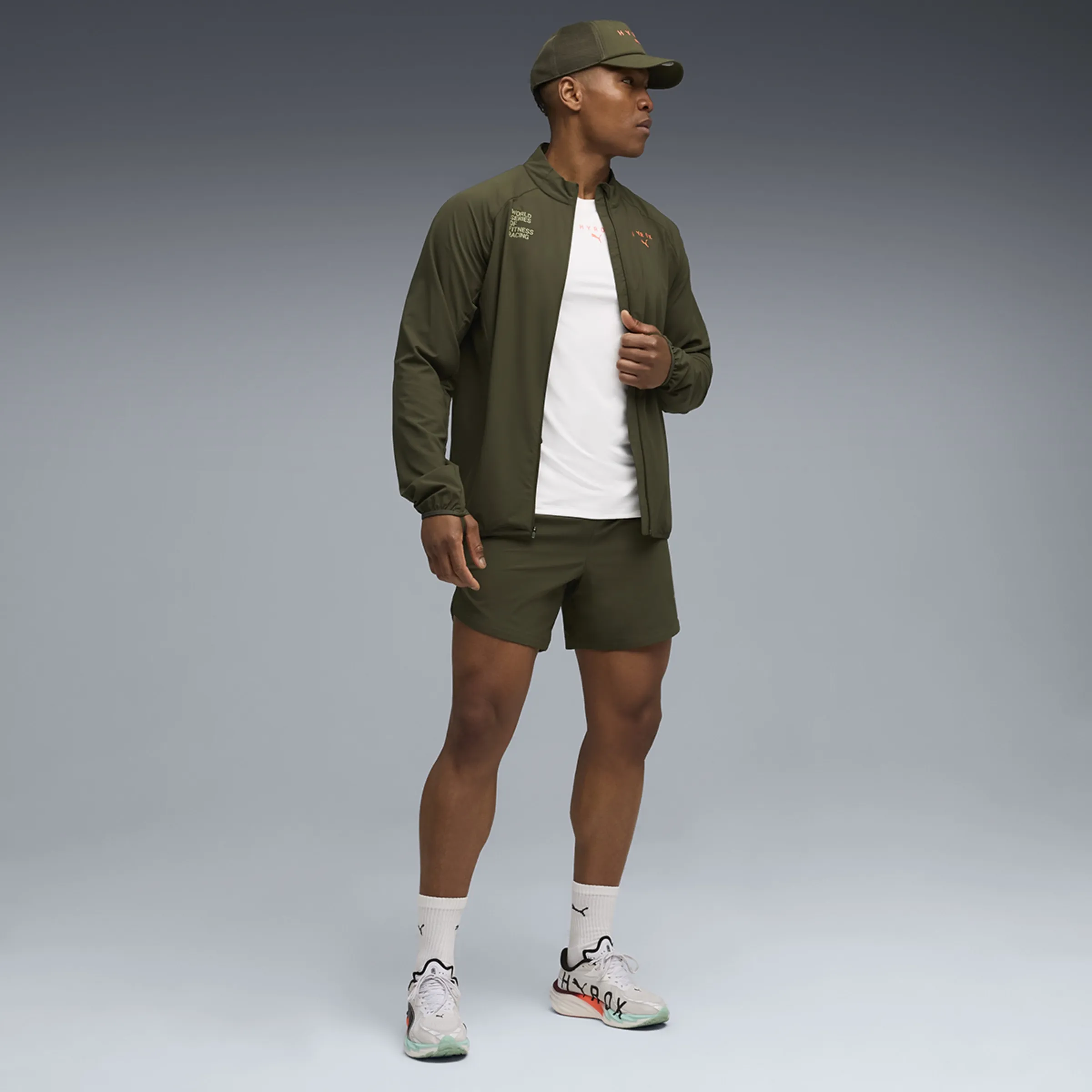 

Куртка HYROX Ultraweave для мужчин Puma, зеленый
