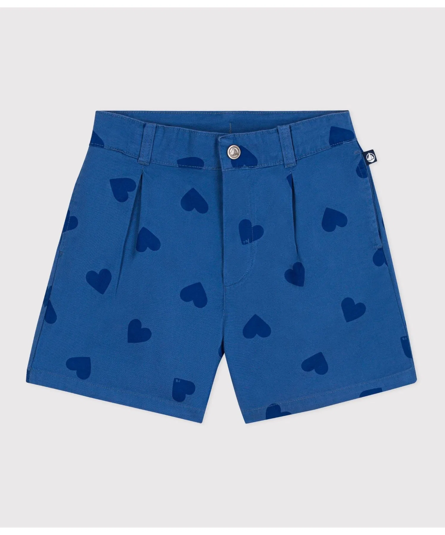 Детские шорты Petit Bateau с принтом сердца