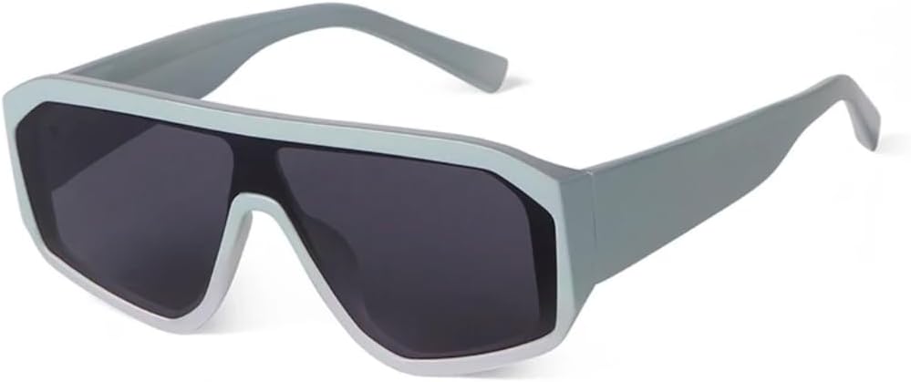 

Солнцезащитные очки с защитой UV400 | Большая оправа, плоский верх, градиентный цвет | для женщин и мужчин, для занятий спортом на открытом воздухе и вождения DSVIGF, 10