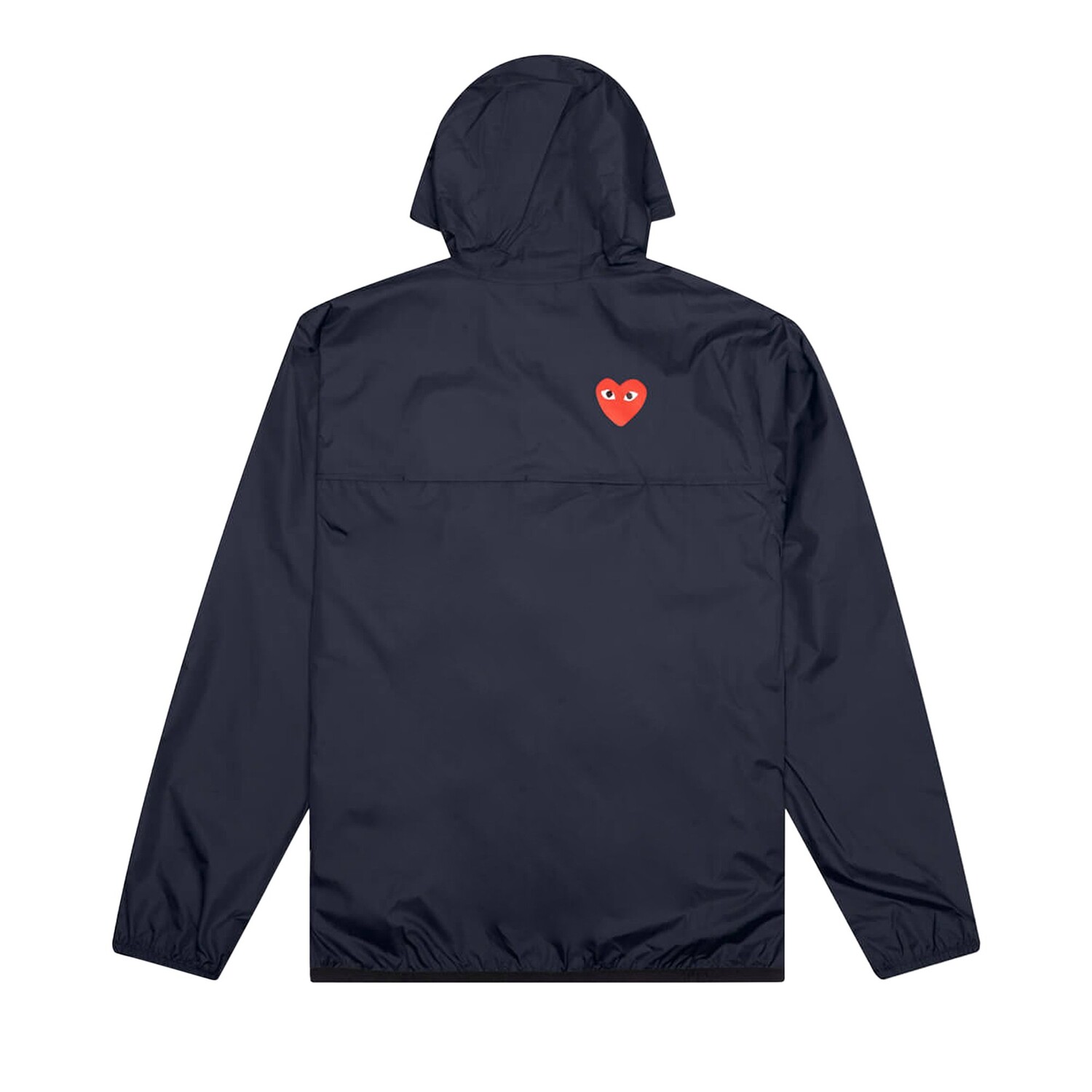 Куртка на молнии с полной молнией Comme des Garçons PLAY x K Way, темно-синяя — фото 2
