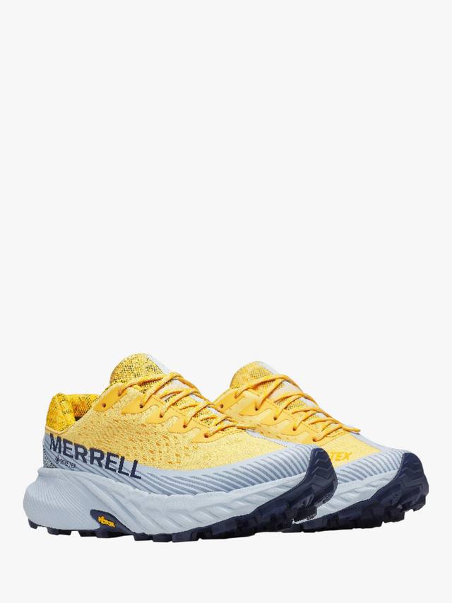 Женские кроссовки для бега по тропе agility peak 5 Merrell, желто-коричневый — фото 2