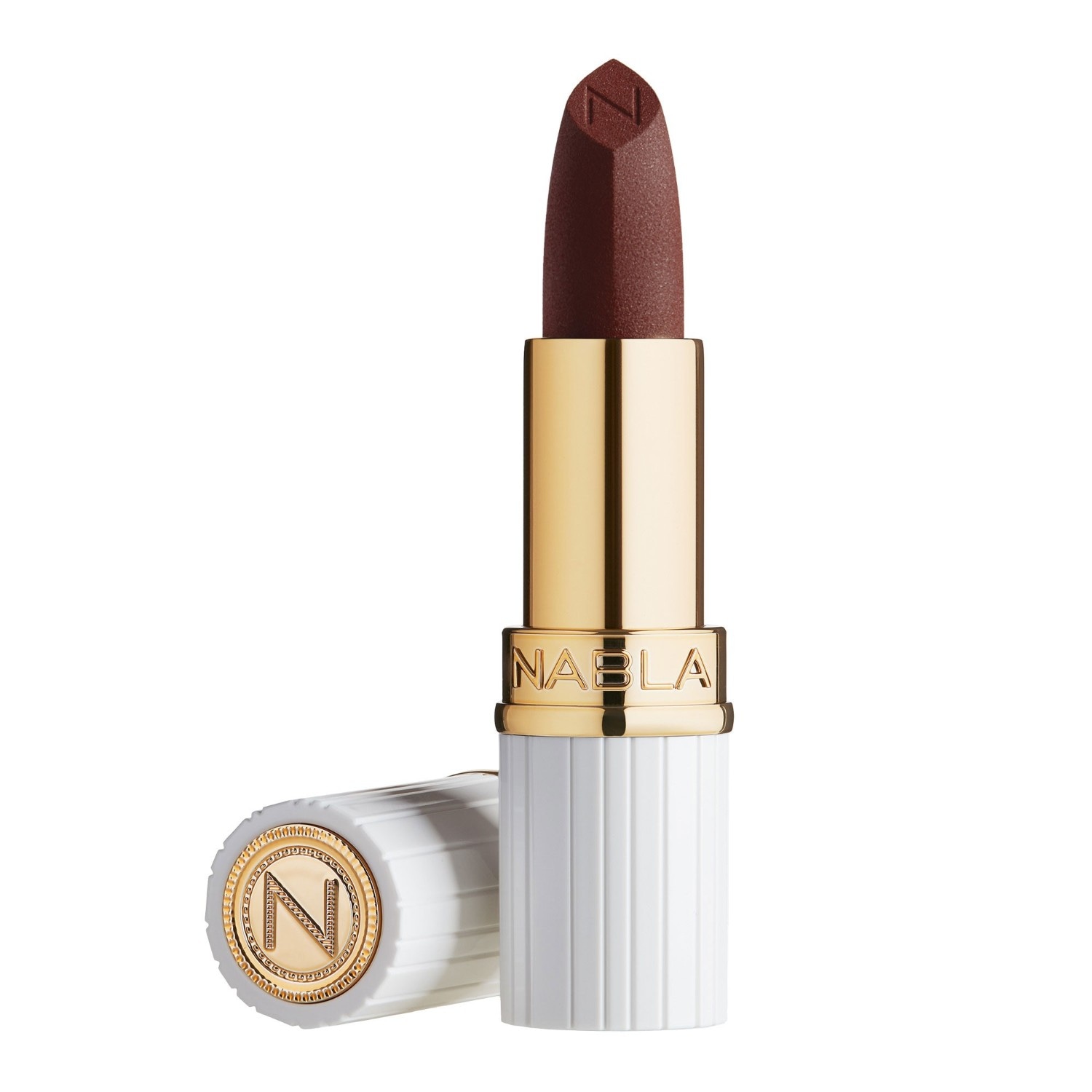 

Помада для губ matte pleasure lipstick - rocket fuchsia Nabla, coffee nude, вес 3.5 гр.