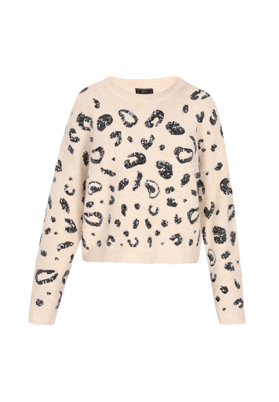 

Большой свитер faina Fashion Look, кремовый