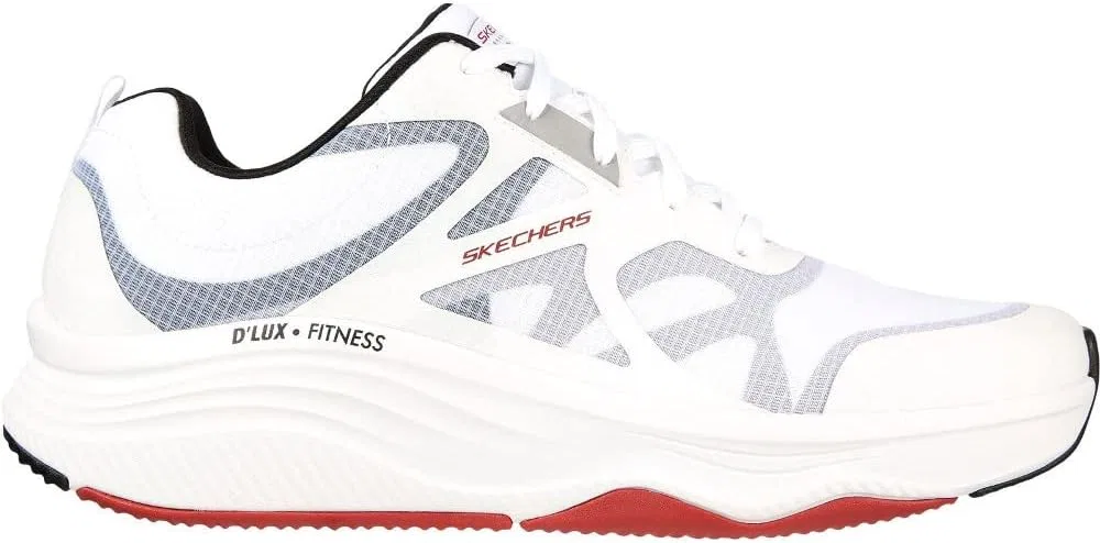Мужские кроссовки Skechers D'lux Fitness, White — фото 2