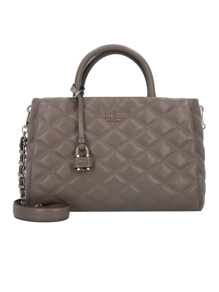 

Наплечная сумка Guess, цвет dark taupe