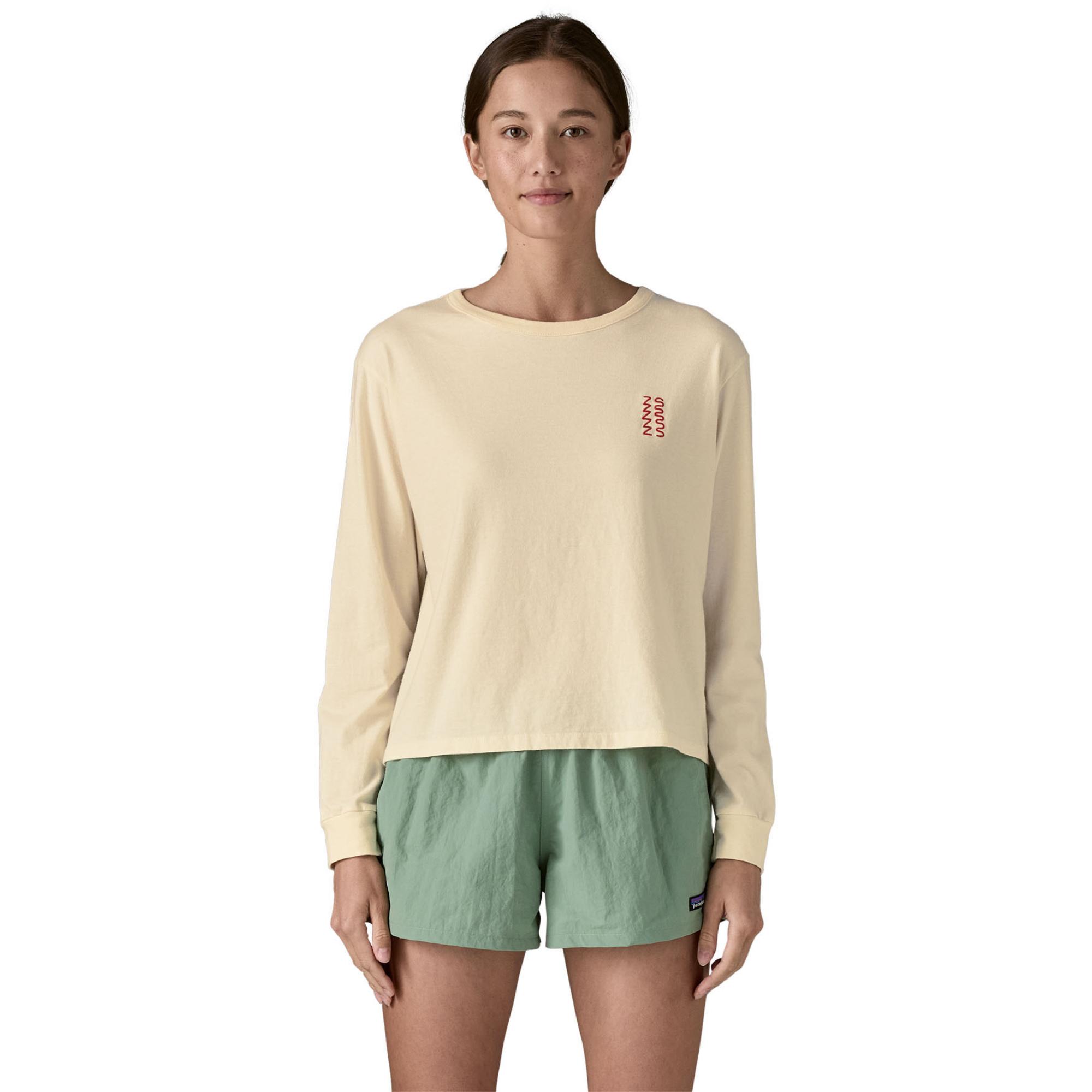 Женская футболка Driftways Easy Cut Organic Patagonia, Undyed Natural — фото 2