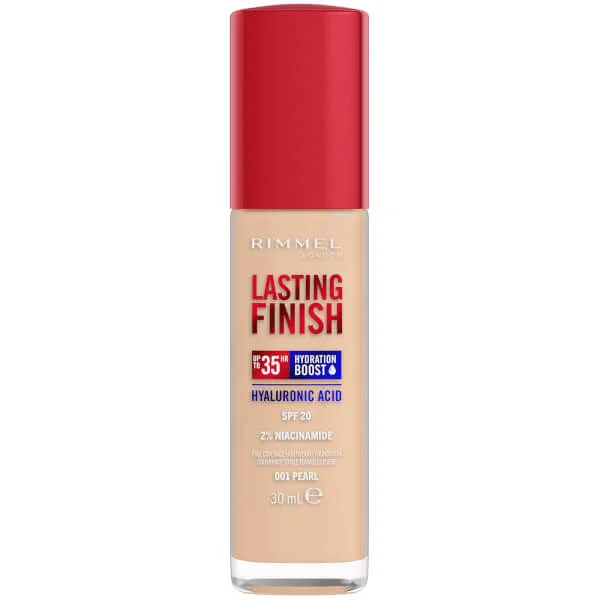 

Тональный крем lasting finish 35 часов Rimmel, 30 мл., цвет 001 pearl