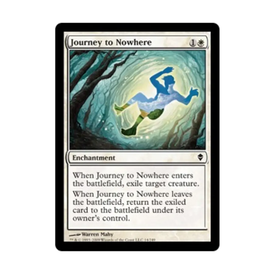 

CCG Путешествие в никуда (С), MTG - Zendikar