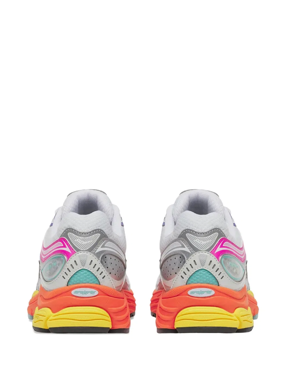 Кроссовки Omni 9 с закругленным носком и панелями Saucony, белый — фото 3