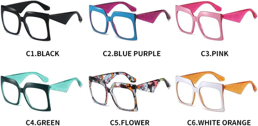 

Солнцезащитные очки для мужчин и женщин - защита UV400 - большая оправа, яркие конфетные цвета, для занятий спортом на открытом воздухе и вождения DSVIGF, Green