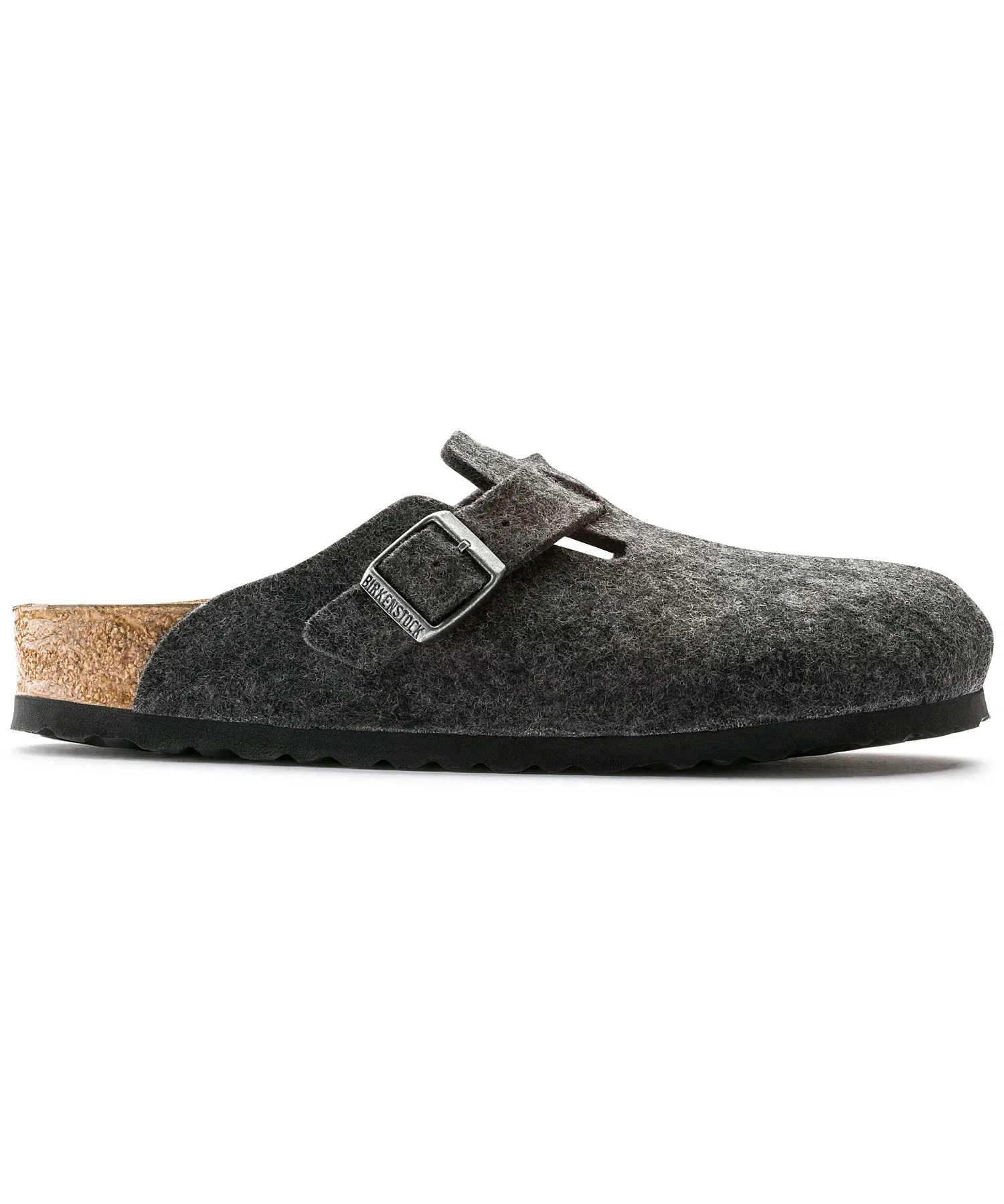 Унисекс сабо Birkenstock Boston из шерсти коричневые — фото 3
