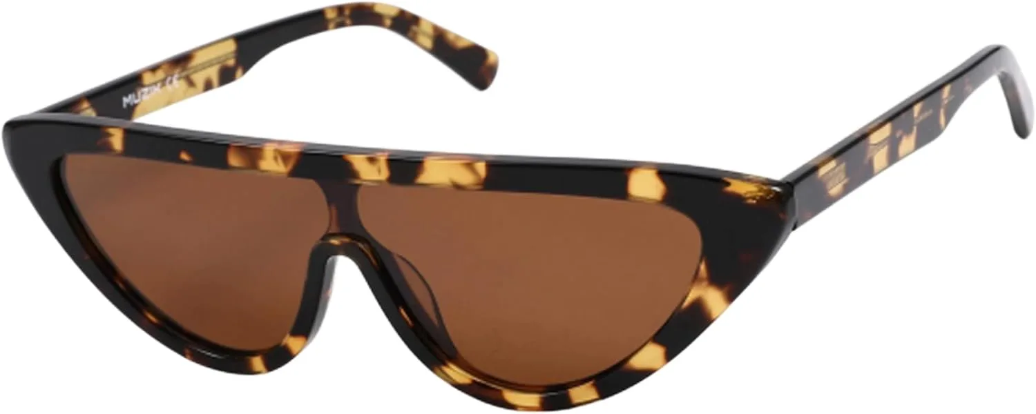 

Солнцезащитные очки «кошачий глаз» в стиле Y2K для женщин, ретро-очки из ацетата в стиле 90-х с узкими прямоугольными дужками и широкими дужками Aixinhai, Yellow