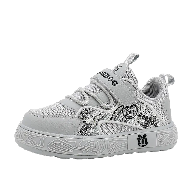 

Детские кроссовки Vivobook Low Top Kids Lifestyle Shoes Kids BOBDOG, черный/серый