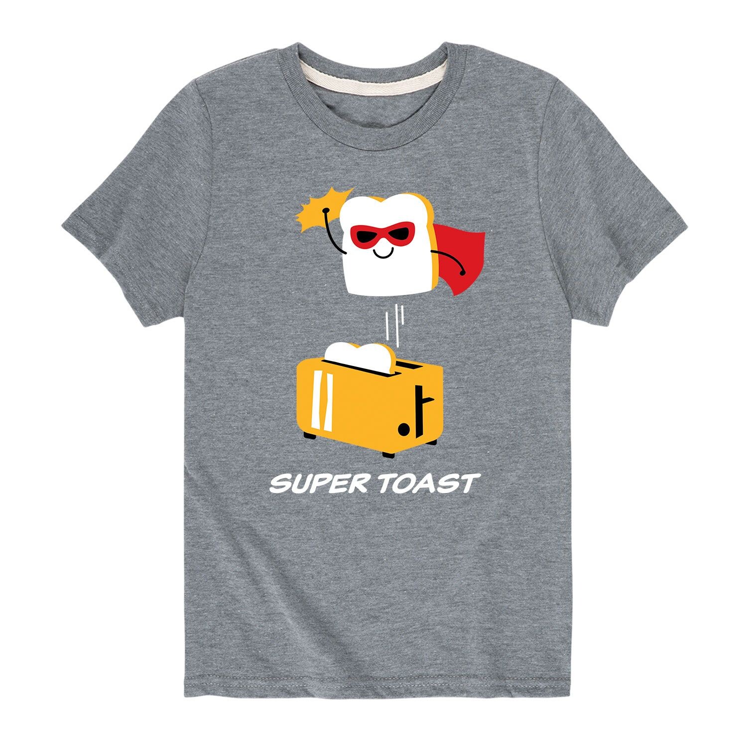 

Футболка Super Toast для мальчиков 8–20 лет Licensed Character, серый