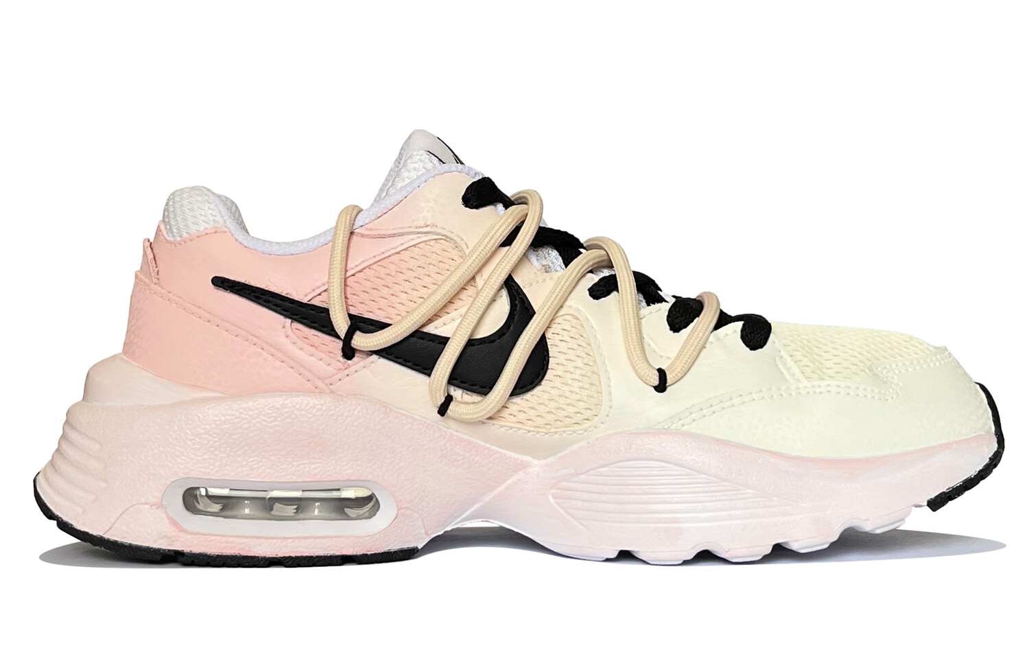 

Кроссовки Air Max Fusion женские с низким верхом розовые/желтые Nike