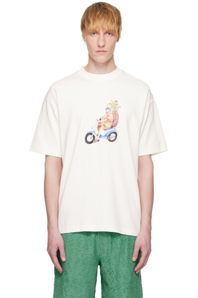 

Футболка Off-White с надписью Le T-Shirt Golfeur Drôle De Monsieur