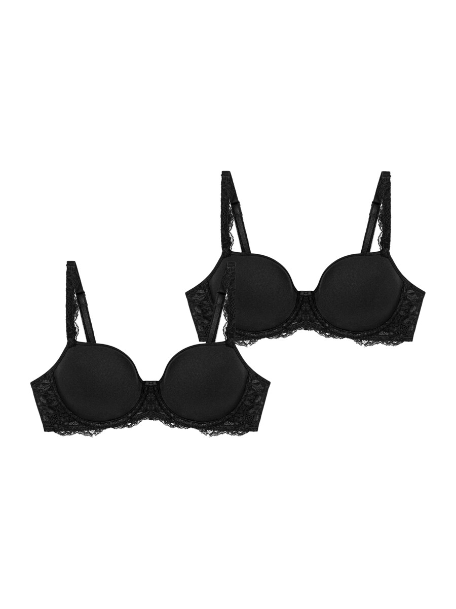 

Бюстгальтер на косточках TRIUMPH T-shirt Bra Amourette Charm, черный