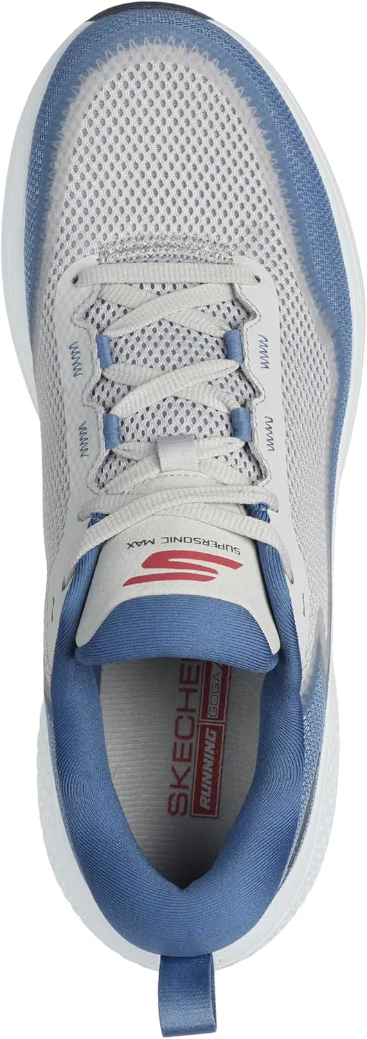 Мужские кроссовки Skechers Go Run Supersonic Max, Blue / Grey — фото 2