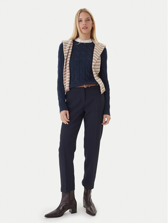 Свитер regular fit WW0WW43586 Tommy Hilfiger, синий — фото 2