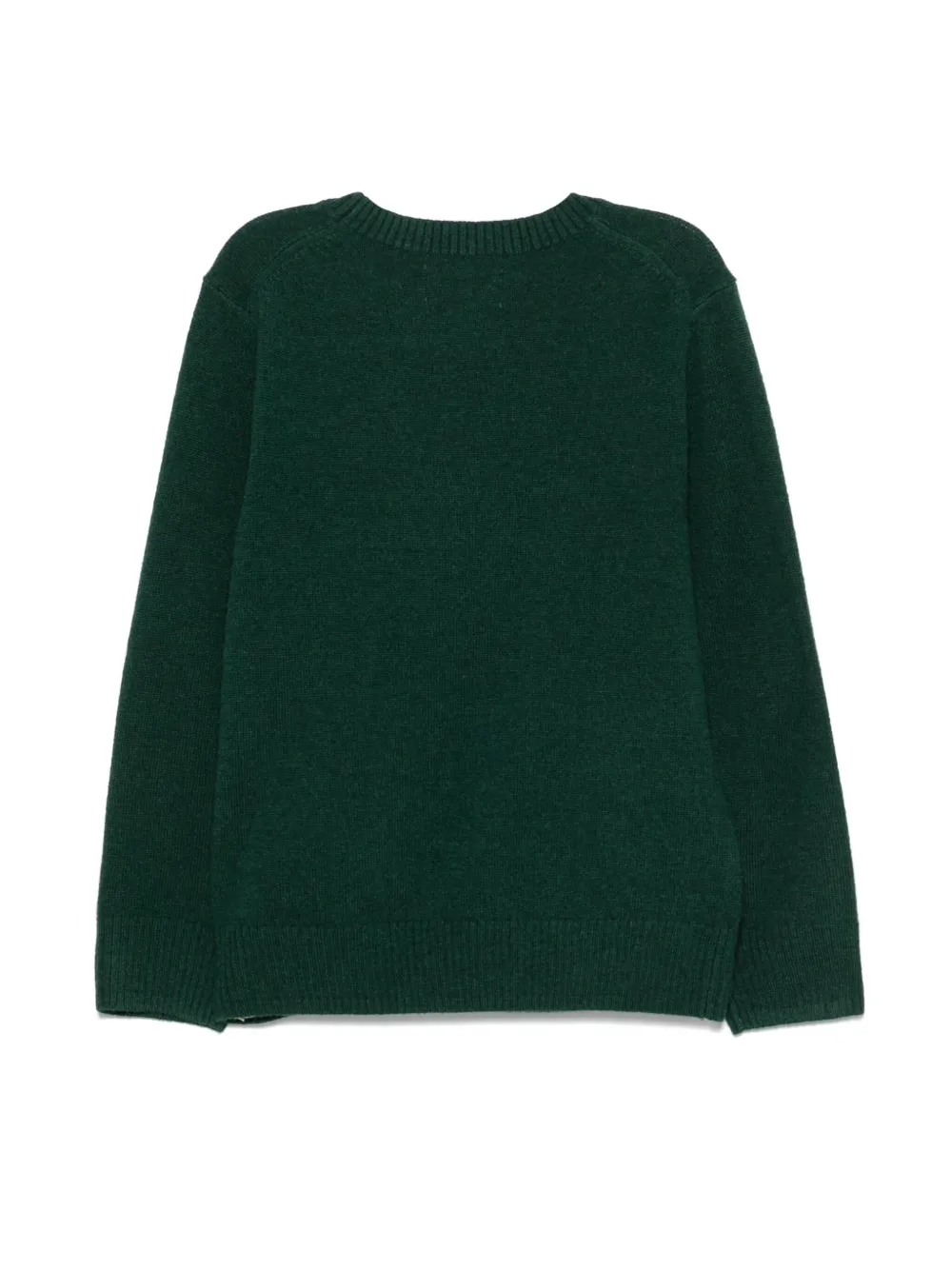 Свитер с вышивкой Polo Pony POLO RALPH LAUREN KIDS, зеленый — фото 2